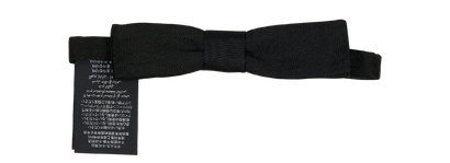 Saint Laurent Rectangular Bow Tie, front view